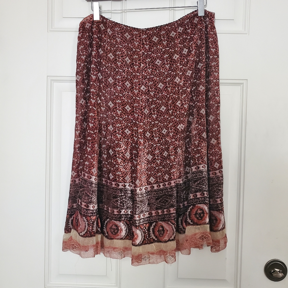 Elie Tahari Velvet Skirt - Picture 7 of 10